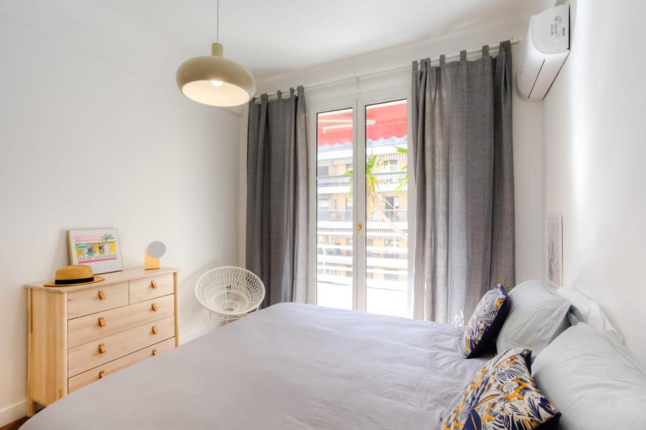 ניס #29 Suite Gambetta Ac Sea View 2 Bedrooms 1Min Walk To Promenade & Sea מראה חיצוני תמונה