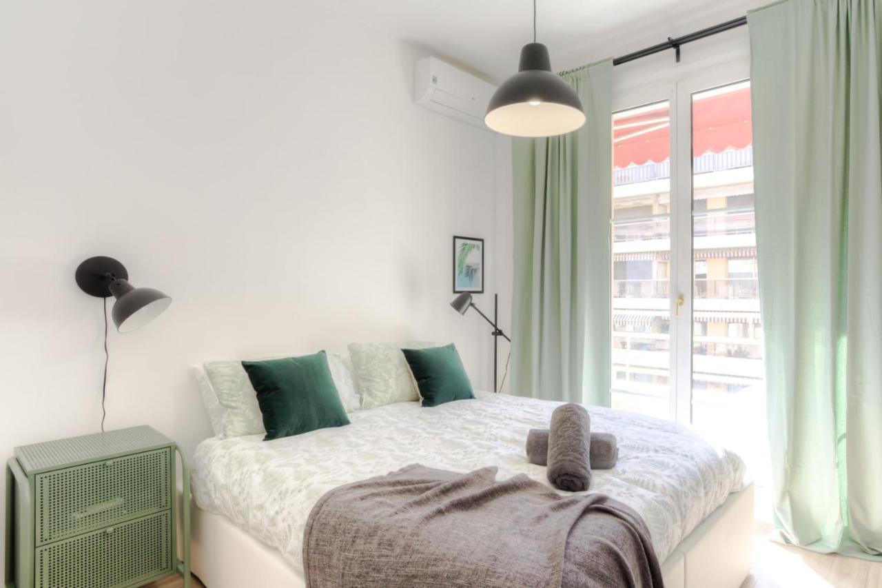 ניס #29 Suite Gambetta Ac Sea View 2 Bedrooms 1Min Walk To Promenade & Sea מראה חיצוני תמונה