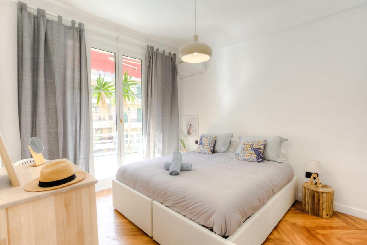 ניס #29 Suite Gambetta Ac Sea View 2 Bedrooms 1Min Walk To Promenade & Sea מראה חיצוני תמונה