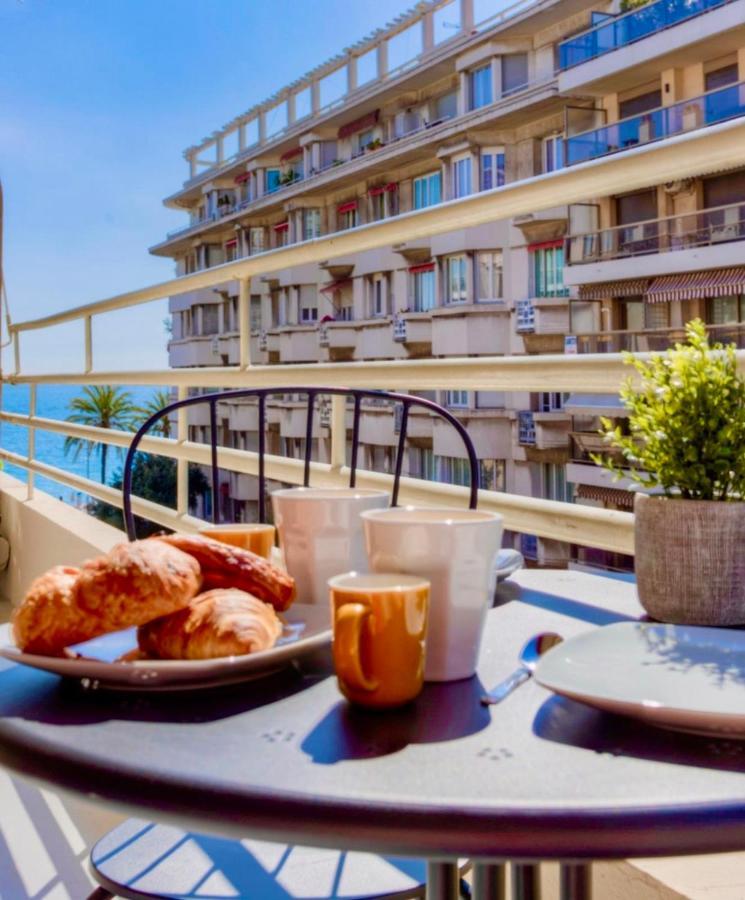 ניס #29 Suite Gambetta Ac Sea View 2 Bedrooms 1Min Walk To Promenade & Sea מראה חיצוני תמונה