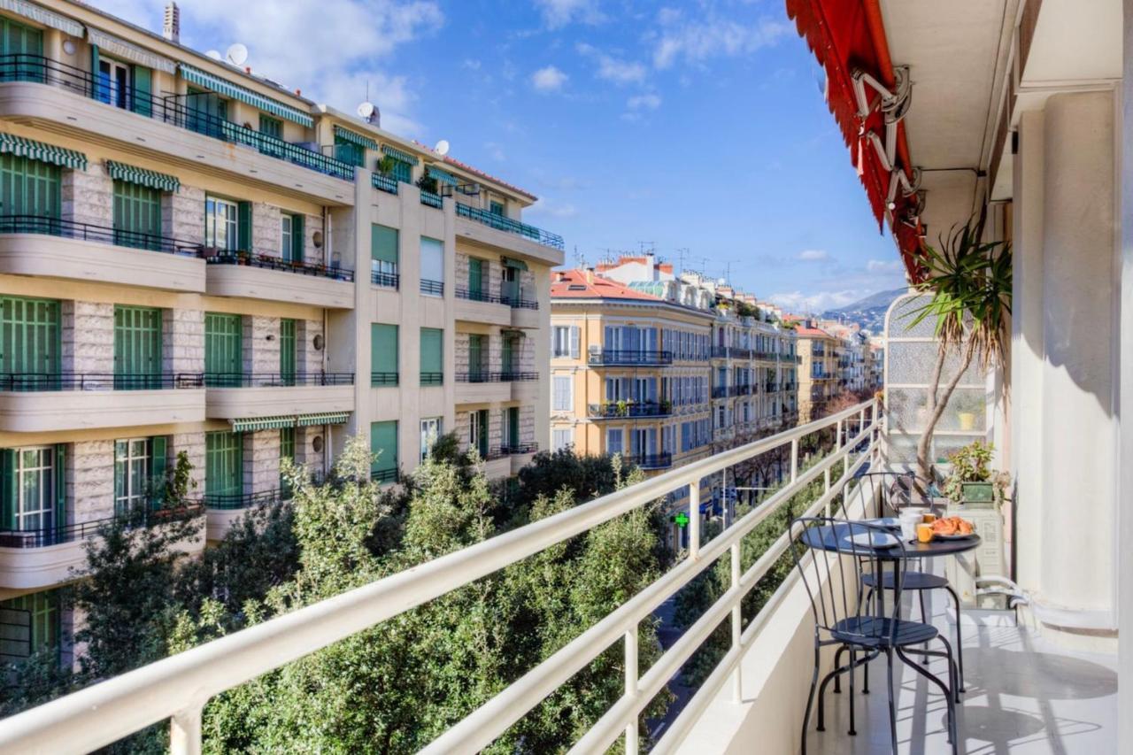 ניס #29 Suite Gambetta Ac Sea View 2 Bedrooms 1Min Walk To Promenade & Sea מראה חיצוני תמונה
